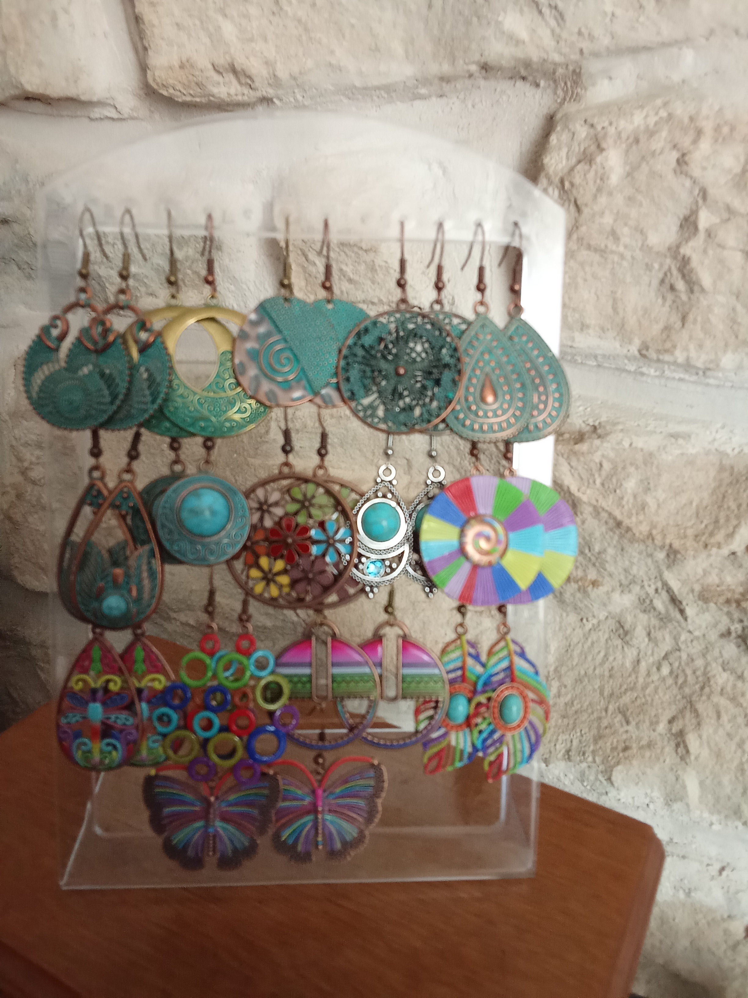 boucles d oreilles bohème - Les bijoux de Ninice