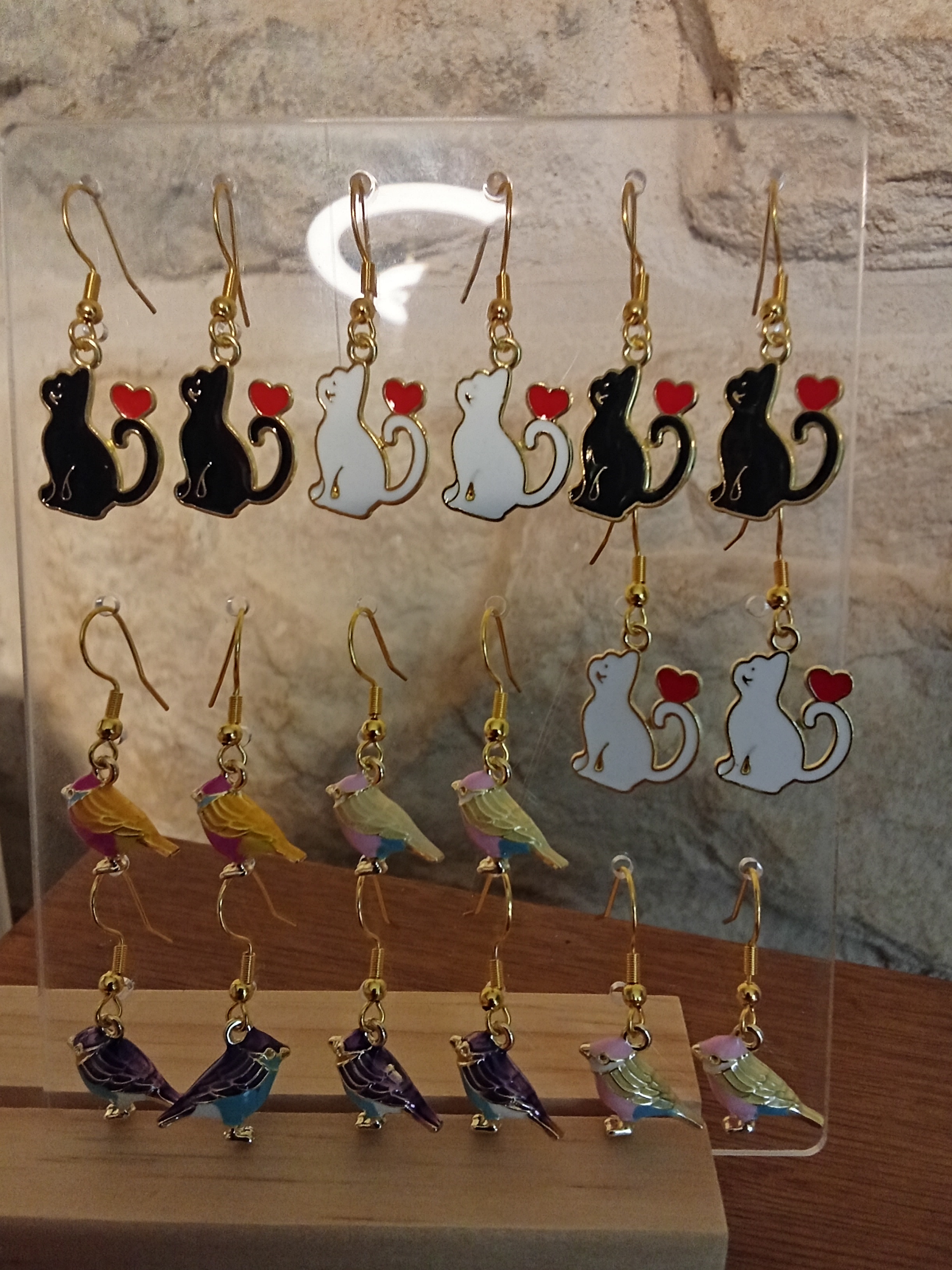 Boucles d'oreilles enfants acier - Les bijoux de Ninice